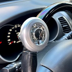 승용차 화물차 파워핸들 실버 스티어링휠 회전 보조 손잡이