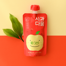 첨가물제로 씨제거 착즙 임산부 아이 필수 간식 국내산 사과즙 박스선물포장 120ml; 10포, 120ml, 20개