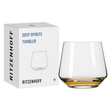 德國RITZENHOFF 魅影系列威士忌杯DEEP SPIRITS 共4款《WUZ屋子》玻璃杯 玖杯 威士忌杯, 1個, 立方幻影