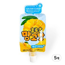 얼려먹는 후루츄 젤리 망고맛, 5개, 90g