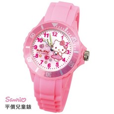 三麗鷗Sanrio 兒童運動彩帶卡通錶 KITTY 美樂蒂 大耳狗 雙子星 台灣製造正版授權 兒童手錶 S7系列