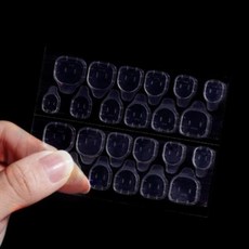 네일 아트 양면테이프 붙이는네일 젤네일팁 네일팁양면테이프, 1개