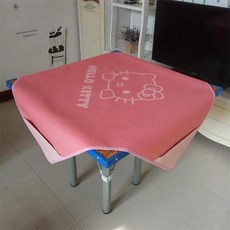 사각형 마작 테이블보 손세탁용 특수 매트 소음 감소 가죽 표면 방수, 6. [두꺼운 소음 방지 및 미끄럼 방지] 100*10