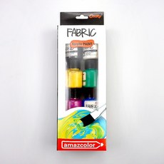 염료용 텍스타일 아크릴 물감세트 20ml 8색, 1개