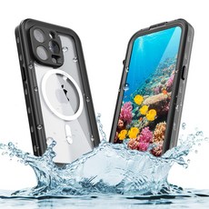 위베런 스마트폰 퍼펙트 방수 케이스 물놀이 워터밤 방수팩, 1개, 아이폰 15 프로