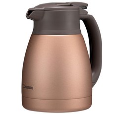 조지루시 보온보냉주전자 SH-HC10 1리터 진공포트, 오렌지(NU), 1000ml