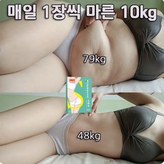 당일배송 12패치 다이어트 패치 지방부종제거 비만관리 지흡패치, 12매, 1개