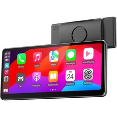 MINIX 2026 풀 라미네이트 스크린 60fps 휴대용 무선 카플레이 카 스테레오 8.9인치 1920 720 HD 터치스크린 카플레이 및 안드로이드 오토 카 스테레오 수신기