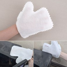 리틀리빙샵 1P 일회용 다용도 부직포 장갑 먼지청소포