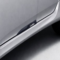 다미겨미 클레버 로우 도어가드 하단보호 차량보호, 블랙