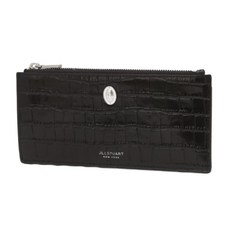 백화점정품 질스튜어트뉴욕 엘레강스 AVENUE 블랙 크로커 엠보 가죽 슬림 장지갑JAWA5F804BK 여성 지갑