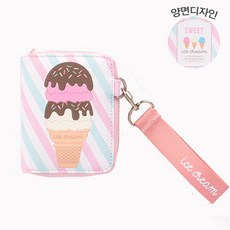 윙하우스 아이스크림 스트랩 지갑