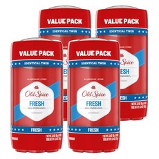 올드스파이스 하이 인듀어런스 프레시 트윈팩 남성 데오드란트, 85g, 8개