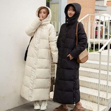 세이츠 사이드 단추 후드 롱패 롱패딩 후드롱 점퍼 가벼운C&amp;C