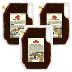 대상 쉐프원 깐풍기소스, 3개, 2kg