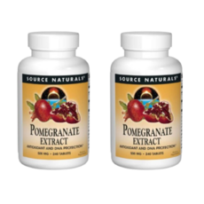 [Source Naturals] 석류 추출물 500 mg 240 타블렛 2 SET, 240정, 2개
