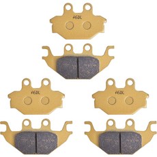 전방 및 후방 브레이크 패드 키트 세라믹 핏: CAN-AM DS250 2006-2022용 가와사키용 브루트 포스 300 KVF 2012-2024용 KYMCO MXU