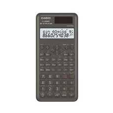 Casio 플러스 2 공학용 계산기 0.4 x 3 6.4인치 블랙 신제품 얇은 두께 세컨드 에디션 (FX300MS) 141819, Casio 플러스 2 공학용 계산기 0.4 x 3 6.