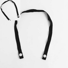 십땨 마스크 스트랩 블랙 어린이단체선물 유아마스크스트랩 마스크줄