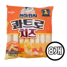 천하장사 콰트로치즈 소시지, 448g, 8개