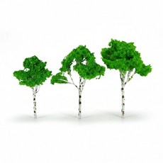 가네 모형 나무 모형, H=100mm