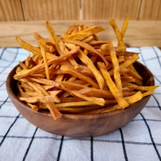 츄잉스낵 고구마스틱 250g 바삭 오독오독 길쭉이 고구마칩 건강 간식 주전부리, 2개