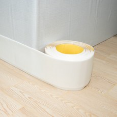 굽도리 걸레받이 띠벽지 시트지 테이프 노본 빅사이즈 광폭 10cm, 밀키화이트(FC6101)