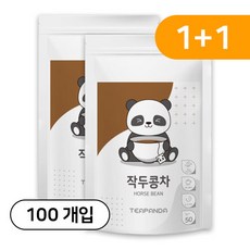 티판다 작두콩차 친환경 삼각티백, 4개, 50개입, 1g