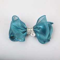 팝앤퍼피 차밍보우헤어핀, 딥그린, 1개