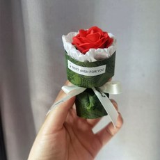 차량방향제 차량용 석고 송풍구 방향제, 어린 왕자 비누꽃 단화