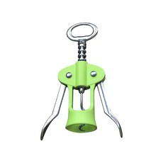 Ho覓好物 蝴蝶開瓶器 紅酒開瓶器 軟塞開酒器 鋅合金葡萄酒開酒器 紅酒啟瓶器 YDX144, 綠色, 1個