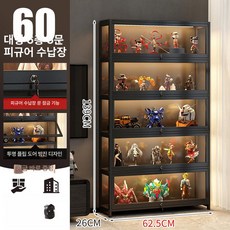 홈바 거실 와인 위스키 진열 보관 원목 양주 수납장 감성 인테리어 장식 다용도 용품 가구 세트, 블랙 6칸 5문 60길이
