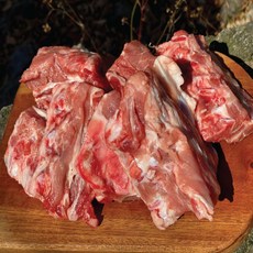 미트매니아 국내산 암돼지 한돈 생 냉장 등뼈 감자탕 캠핑 돼지고기 1kg, 1개