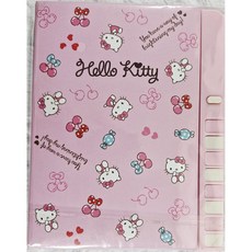 헬로키티 비밀 일기장 다이어리 컬러 랜덤 발송, 1개