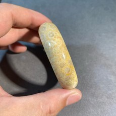 千客萬來 珊瑚玉手鐲 內徑54.9mm 台灣製, 1個