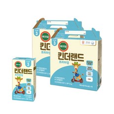 베지밀 킨더랜드 프리미엄 3단계 190mlx16팩x2박스 (32팩), 190ml, 32개