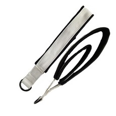 기구부속품 필라테스 더블루프 리포머 스트랩 D링 고리, 1개, 화이트