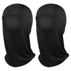 Hecila 스키 마스크 방한모 프로 스카프 오토바이 페이스 커버 겨울 방풍 보온 UV 프로텍터 풀 경량 헤드 자외선 차단 스노우보드 블랙