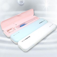 칫솔 국산 아미텐 롱래스팅 간편 살균기 여행용, 상세페이지 참조, 화이트