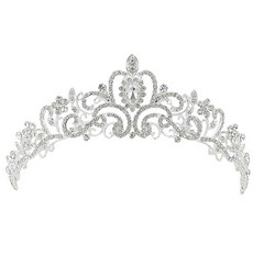 촬영 스냅사진 티아라 공주왕관 웨딩머리띠 베이비샤워, 2-티아라02