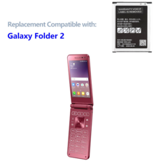 [삼성 갤럭시폴더2 배터리 SM-G160 SM-G165 전용 교체용 배터리] 삼성 갤럭시폴더2 전용 호환용 배터리입니다., 1개