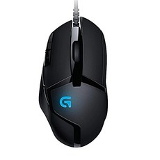 Logitech G 羅技 G402 HYPERION FURY 高速追蹤 軌跡感應 複合感應器 電競滑鼠, 黑色