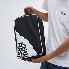 運動鞋袋 黑色 便攜 手提/肩帶款, 黑色, 手提款, 1個