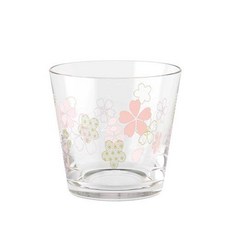 TOYO-SASAKI GLASS 日本製和紋櫻花玻璃杯 寬口杯 清酒杯 高杯 禮物首選, 1個