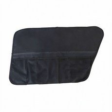 車門保護墊 寵物防刮套, 黑色, 1個