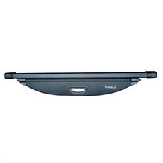 小鳥的店 現代 TUCSON L 2022-25 行李箱隔板 遮陽簾 後箱拉簾 伸縮簾 遮物簾, 黑色, 1個