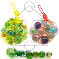 유리 왕 구슬치기 1묶음, 유리구슬, 1개