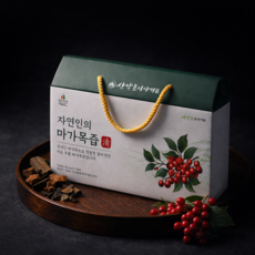 24시간 저온추출 울릉도 자연산 마가목즙 마가보감 열매 정공실 보감 진액 엑기스, 30개, 120ml