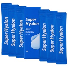 브이티 VT 슈퍼 히알론 슬리핑마스크 (6개입) 수분 보습 + 니플패치, 1개, 24ml