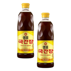 업소용 샘표 국간장 혼합간장 대용량 감칠맛 가성비 가정식 전통요리 분식, 860ml, 1개